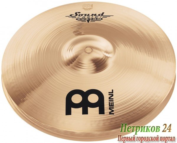 MEINL SC13MH-B- тарелка Hi-Hat Medium 13", покрытие Brilliant, сплав B12 (88% медь, 12% олово, следы серебра), серия SoundCaster Custom