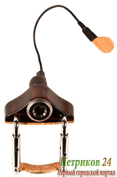 KNA VV-3 - звукосниматель для скрипки / альта, пассивный, разъем 1/4" джек, деревянная отделка