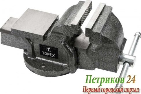Тиски TOPEX 75мм 07A107