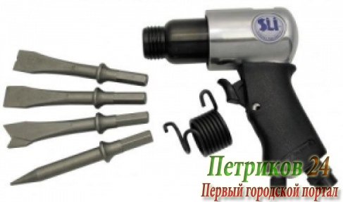 Пневмомолоток+4зубил SUMAKE ST-2210 H