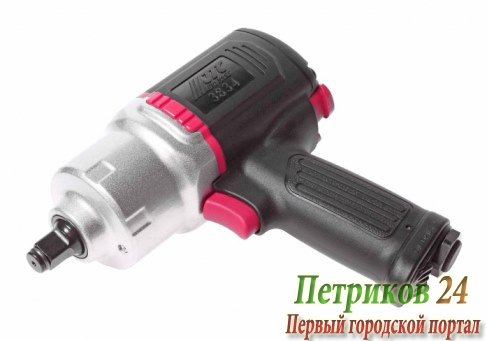 Ударный усиленный пневмогайковерт JTC 3834