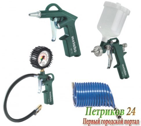 Набор пневмоинструментов Metabo LPZ 4 Set 601585000