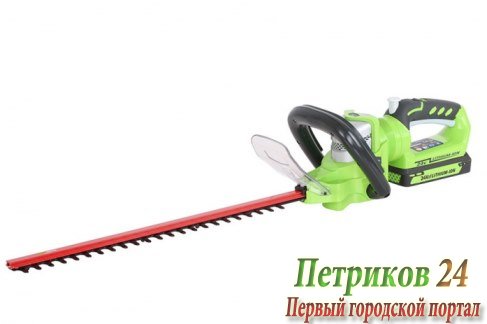 Кусторез аккумуляторный GreenWorks G24HT57K2 2200107a
