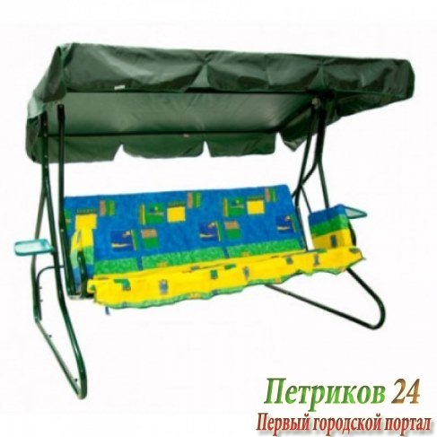 Садовые качели Кемпинг Люкс 2 с393л