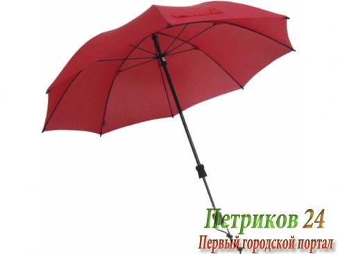 Зонт туристический Euroschirm Swing handsfree красный