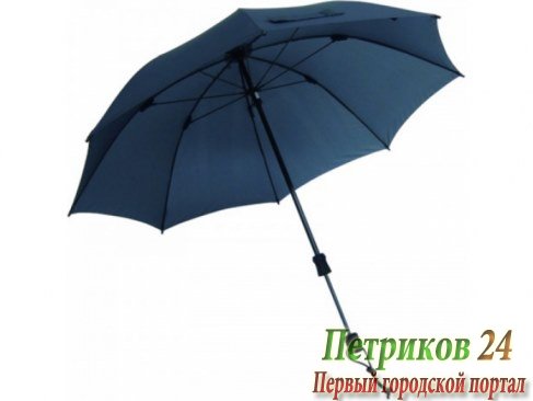 Зонт туристический Euroschirm Swing handsfree синий