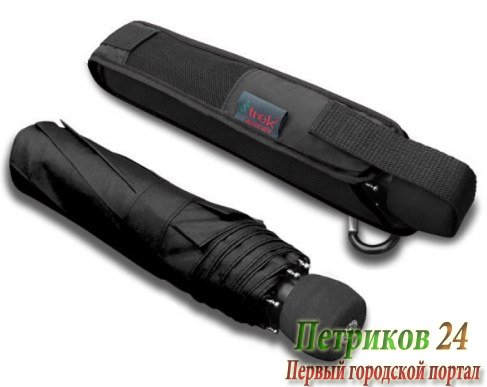 Зонт туристический Euroschirm Light Trek Automatic Black