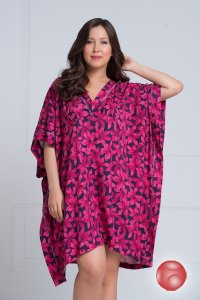 Туника женская (малиновый, One size (42/48))