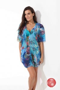 Туника женская (коралловый, XL/2XL (50/52))