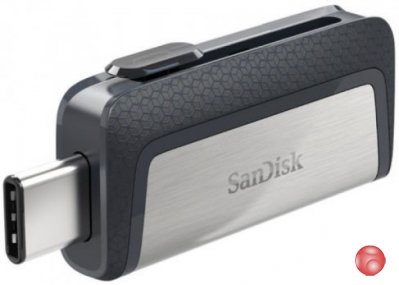 Флешка SanDisk 16Gb Dual Drive Type-C SDDDC2-016G-G46