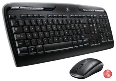 Клавиатура + Мышь Logitech Wireless Combo MK330 Black USB (920-003995)