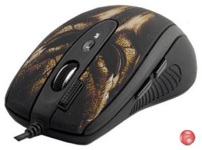 Мышь A4TECH XL-750BH Brown-Yellow USB