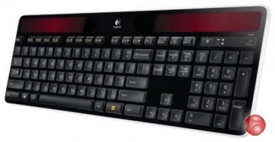 Клавиатура Logitech Wireless Solar Keyboard K750 Black USB (920-002938)