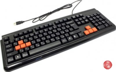 Клавиатура A4TECH X7-G300 USB черная
