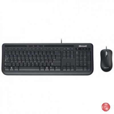 Клавиатура + мышь Microsoft Wired Desktop 600 USB 3J2-00015