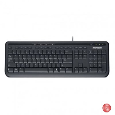 Клавиатура Microsoft Wired Desktop 600 Black USB (ANB-00018)