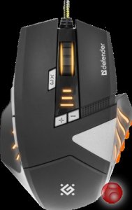 Проводная оптическая мышь Defender Warhead GM-1760
