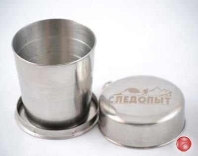 Стакан походный складной бол. СЛЕДОПЫТ 250 мл.