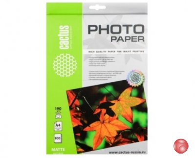 Фотобумага Cactus CS-MA4190100