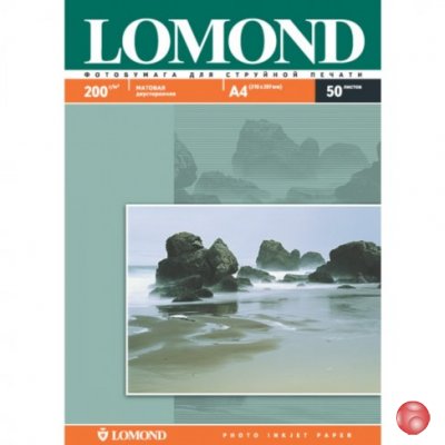 Фотобумага LOMOND 0102033