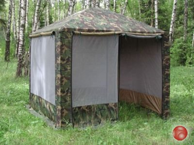 Тент туристический Пикник 3,0х3,0 со стенками
