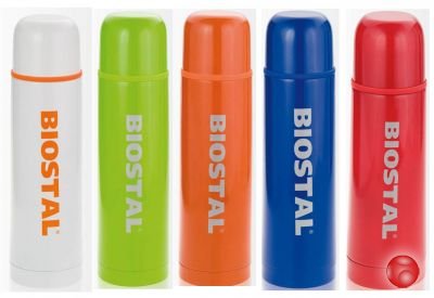 Термос Biostal NB-1000 С 1.0 л  (узкое горло, кнопка)