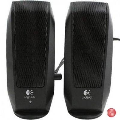 Колонки Logitech (980-000010) S120 (2.0) Black