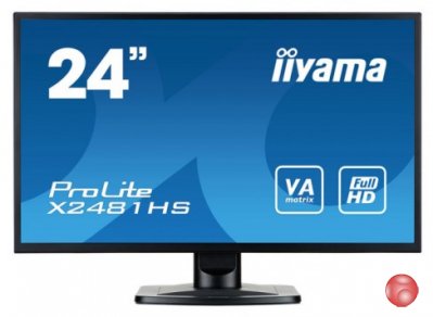 Монитор Iiyama X2481HS-B1 черный