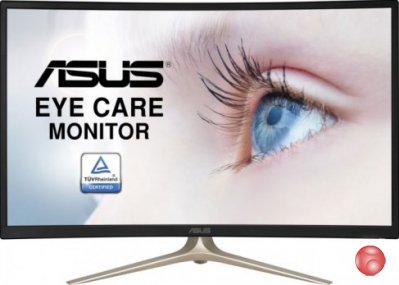Монитор ASUS VA327H Black/Gold