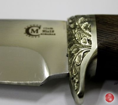 Нож Ворсма туристический Скиф, сталь 95х18, дерево-венге (кузница Семина)