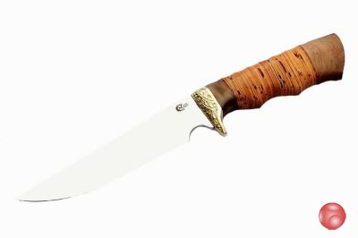 Нож Ворсма туристический Легионер, сталь 65х13, дерево-орех (кузница Семина)