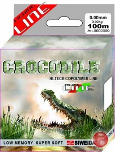 Леска SWD Crocodile 100м 0,4 (13,10кг) прозрачная