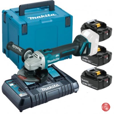 Шлифмашина Makita DGA504Z с набором 198845-9