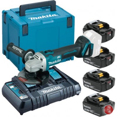Шлифмашина Makita DGA504Z с набором 198831-0