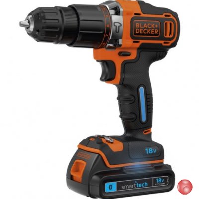 Дрель-шуруповерт Black&Decker BDCHD18-QW