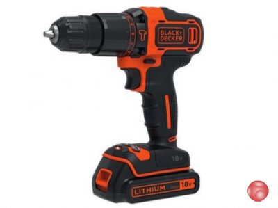 Дрель-шуруповерт Black&Decker BDCDD186-QW