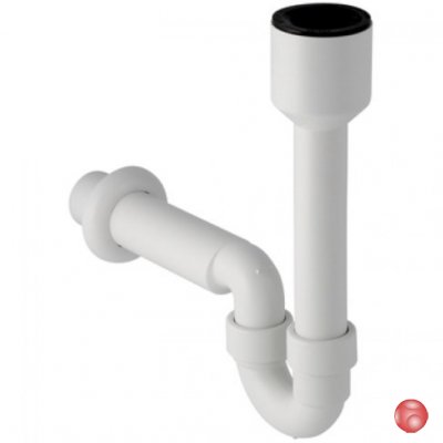 Сифон для писсуара трубчатый Geberit 152.607.11.1 Uniflex белый