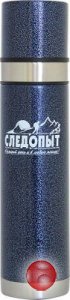 Термос СЛЕДОПЫТ с двойной крышкой, 0,5 л (PF-TM-04)