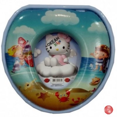 Сиденье детское для унитаза МЯГКОЕ RW Classic Д9 'Море'