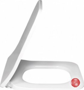 Сиденье с крышкой для унитаза Berges SLIM SO 016003 белое
