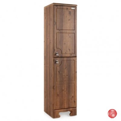 Пенал напольный Aqualife Design ПИЛЛАУ 33 3-155-025-R правый темный янтарь