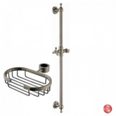 Душевая штанга ZorG ZR 821 BR бронза
