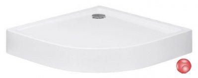 Поддон для душа Huppe Xerano 840201.055 четверть круга 90 см