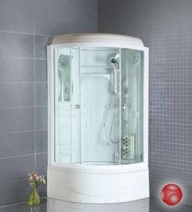 Душевая кабина Aqualux VICTORY белая AQ-507AT 95х95х220