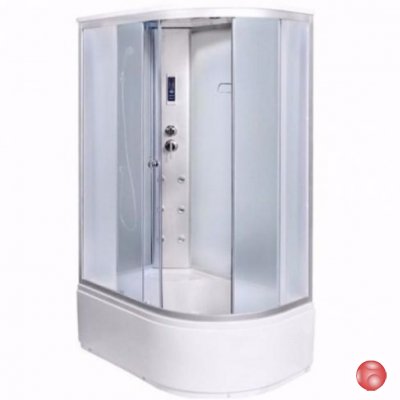 Душевая кабина Aqualux MODO-130 (Wh) AQ-4073GFL SX 130х85х215