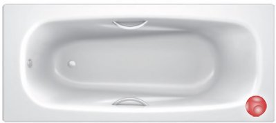 Ванна стальная BLB UNIVERSAL ANATOMICA B75U 170x75 белая