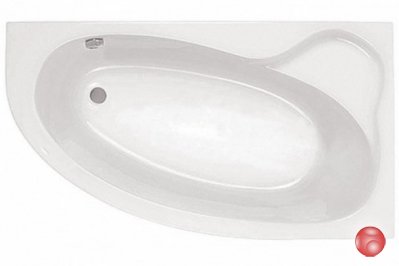 Ванна акриловая Santek ЭДЕРА WH111994 170х110 правая белая