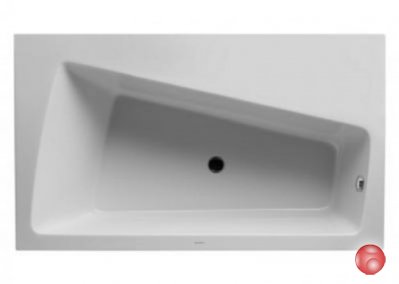 Ванна акриловая Duravit PAIOVA 700270000000000 SX 170x100 белая