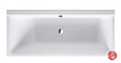 Ванна акриловая Duravit P3 COMFORTS 700372000000000+ножки 790100000000000 белая