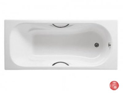 Ванна чугунная Roca MALIBU 72310G000R 160х75 с отв. под ручки